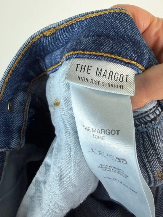 Joe’s Jeans The Margot Cuffed Jeans High Rise Straight Leg Size 25 - Picture 10 of 11